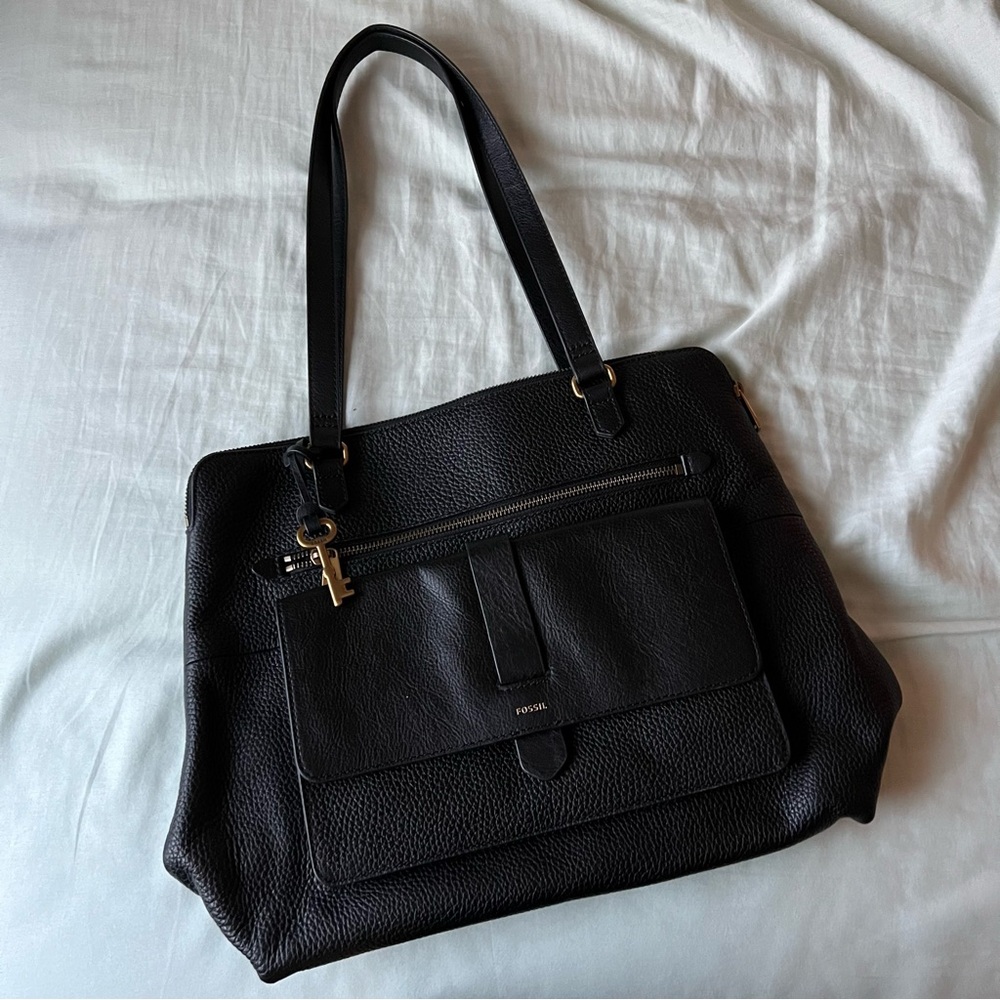 NWOT Fossil Kinley Leather Crossbody Bag